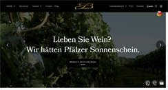 Desktop Screenshot of gaestehausvinetum.de